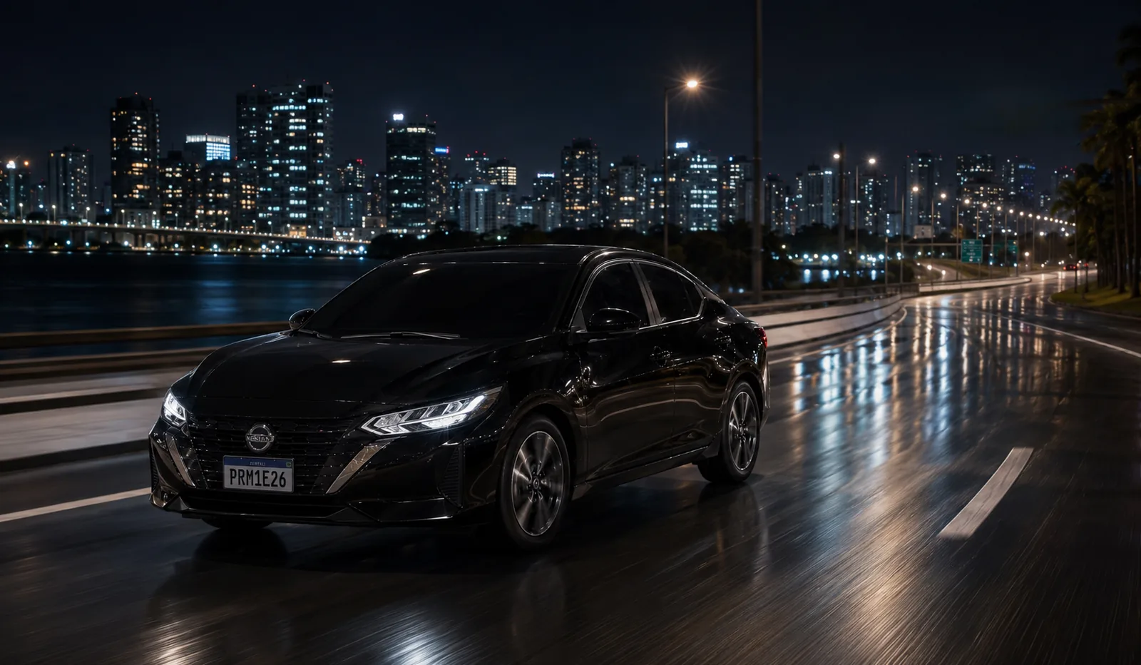 Referência de sedan premium